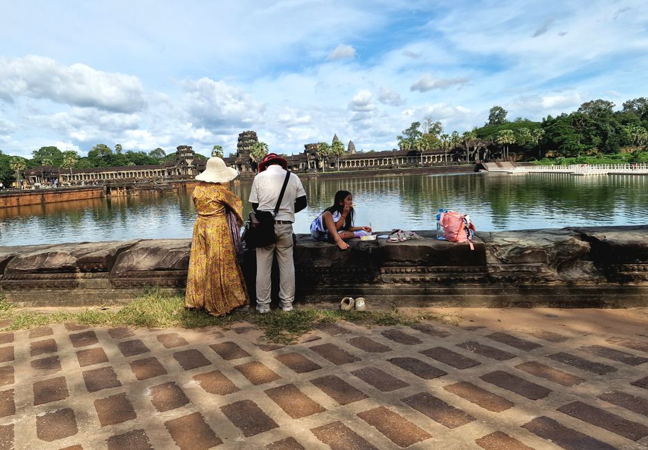Angkor Wat-Fotoshooting