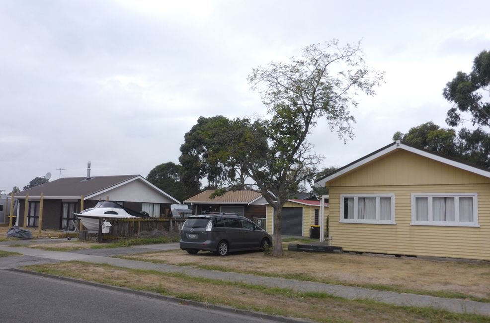 Renwick, les maisons sont plus proches les unes des autres