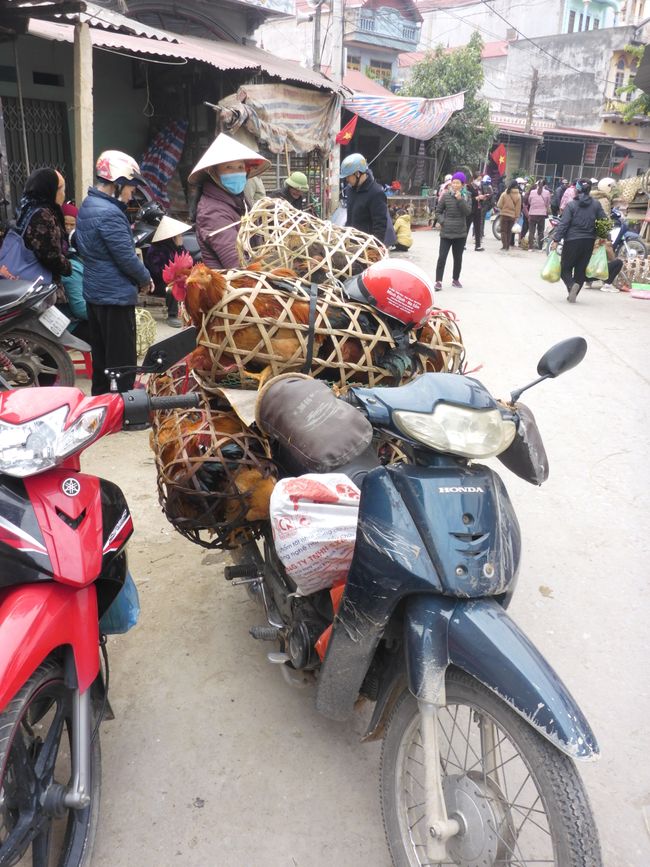 Marché à That Khe