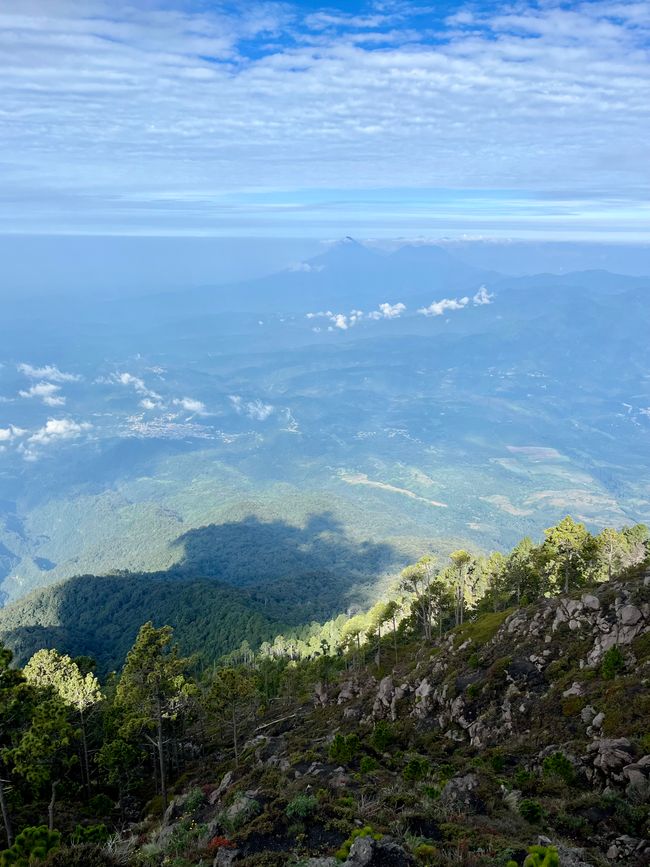 Blick ins Tal auf dem Rückweg