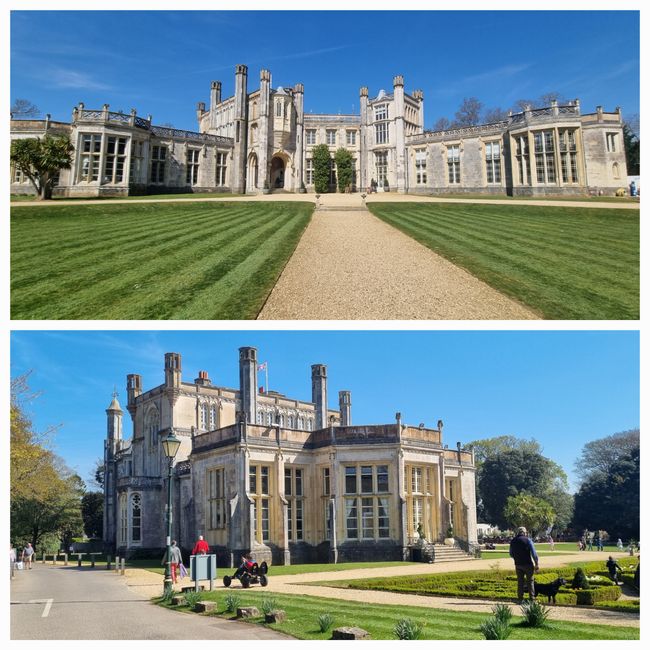 Highcliffe Castle,  Hengistbury Head und Bournemouth