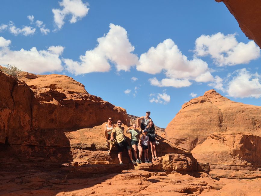 Chemin vers le Monument Valley