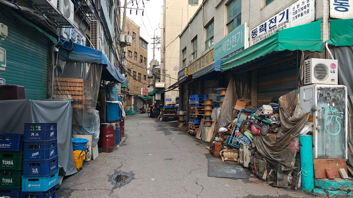 Hinterhofartige Gasse