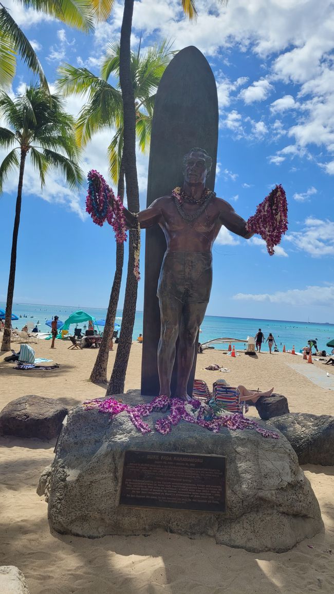 Downtown Honolulu – Fun at the Waikiki-Beach