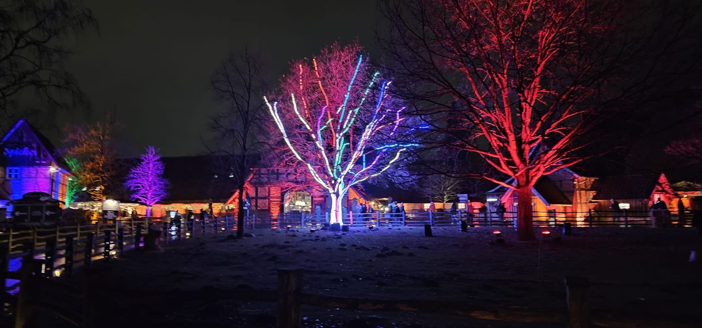 Giardino di Natale allo Zoo di Hannover