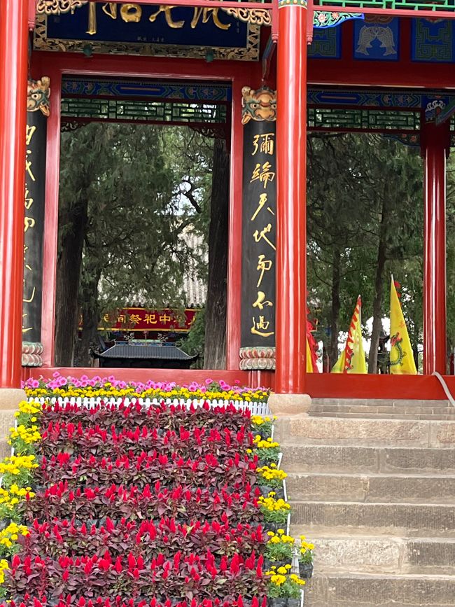 Escursione nei dintorni di Tianshui
Mai Ji Shan/Complesso Tempio dei Buddisti, Tempio di Fuxi
