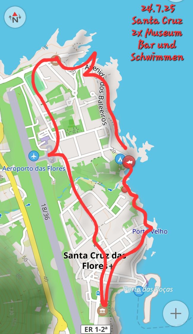 24.7.25 Santa Cruz, Ruhetag 