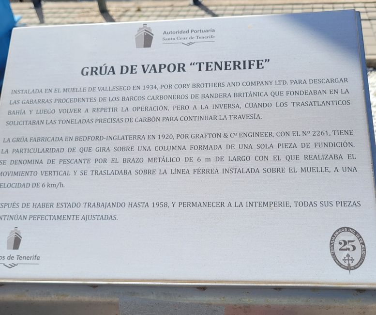 Day 164 (Part 2) of 175 planned days: Around the world cruise - Santa Cruz de Tenerife