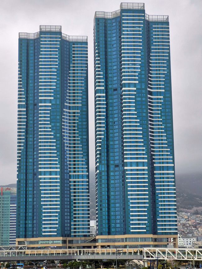 Rascacielos en Busan