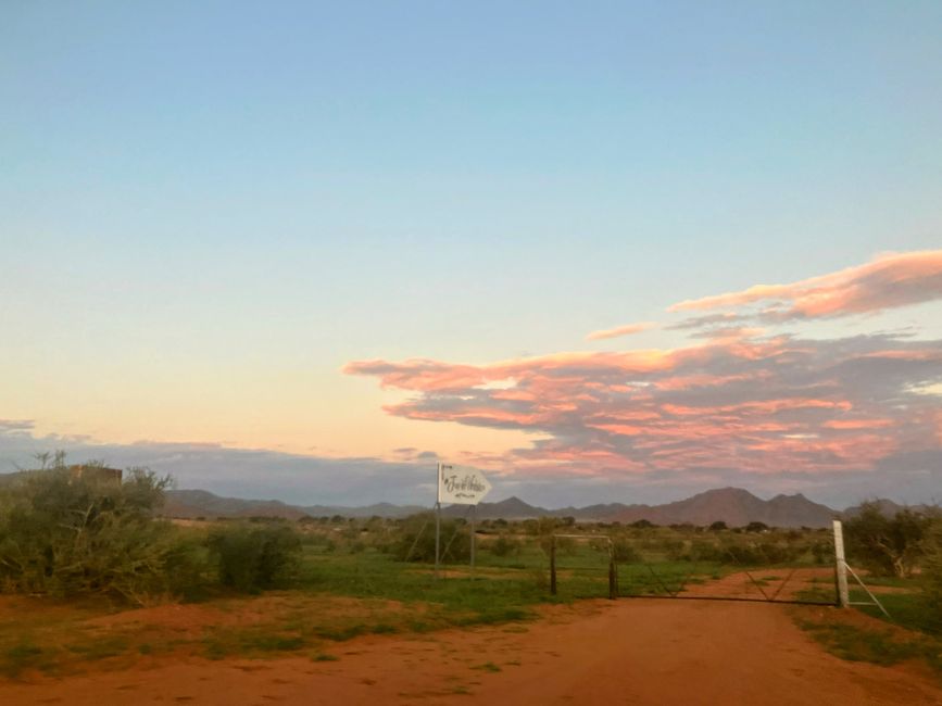 Il deserto namibiano - un mare di sabbia