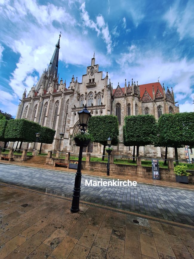 Visita a la ciudad imperial medieval de Mühlhausen