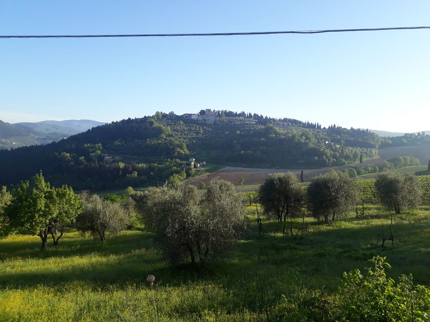View over the country near Diacetto