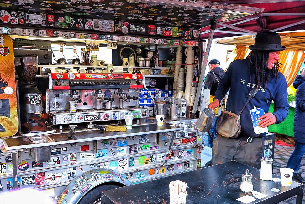 Bob Marley auf dem Fischmarkt