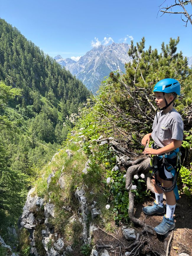 Mais je veux ! Via ferrata au Jenner