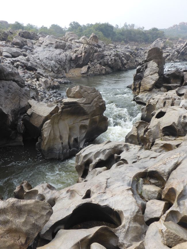 Die Stromschnellen des Tungabhadra
