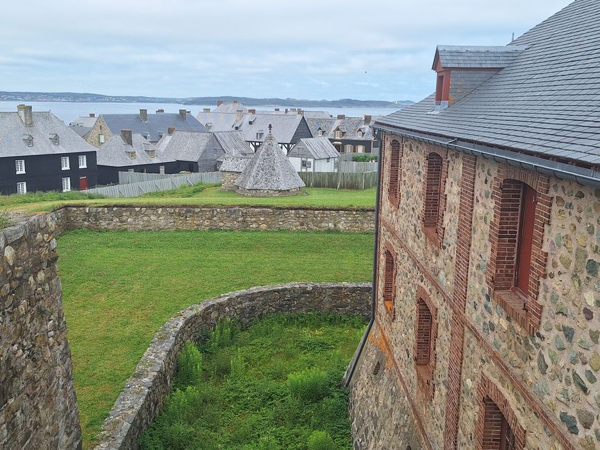 Das wiederaufgebaute Louisbourg