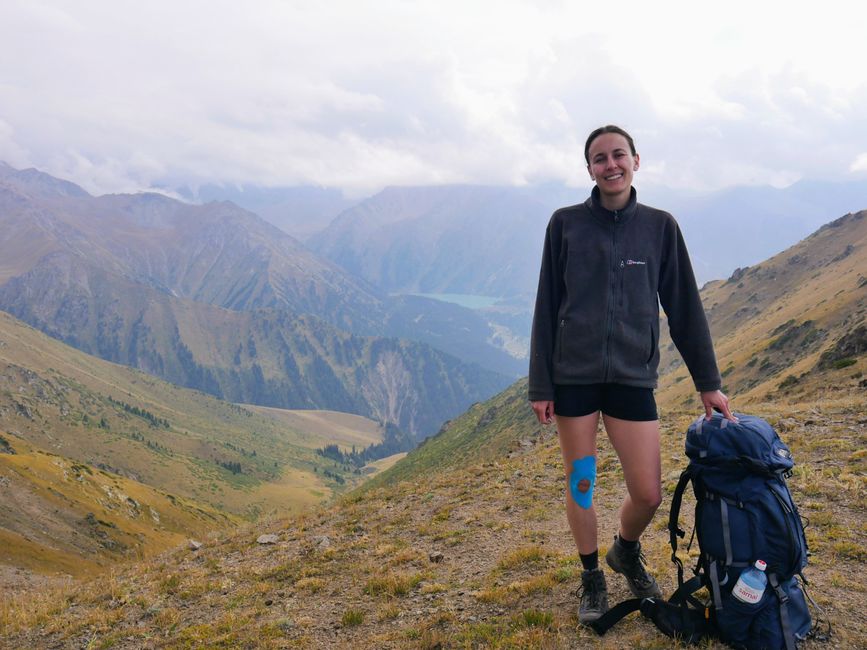 Attraversamento del Passo nel massiccio del Ile-Alatau