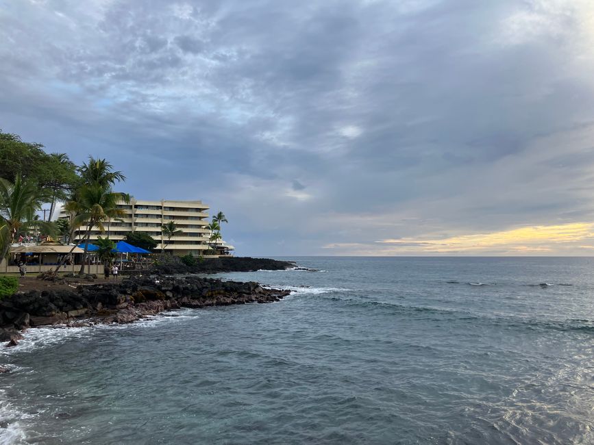 Our hotel, the Royal Kona Resort