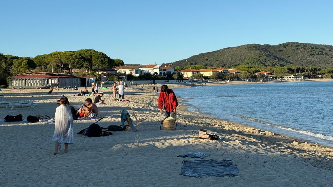Recorrido por las playas en Elba (en curso)