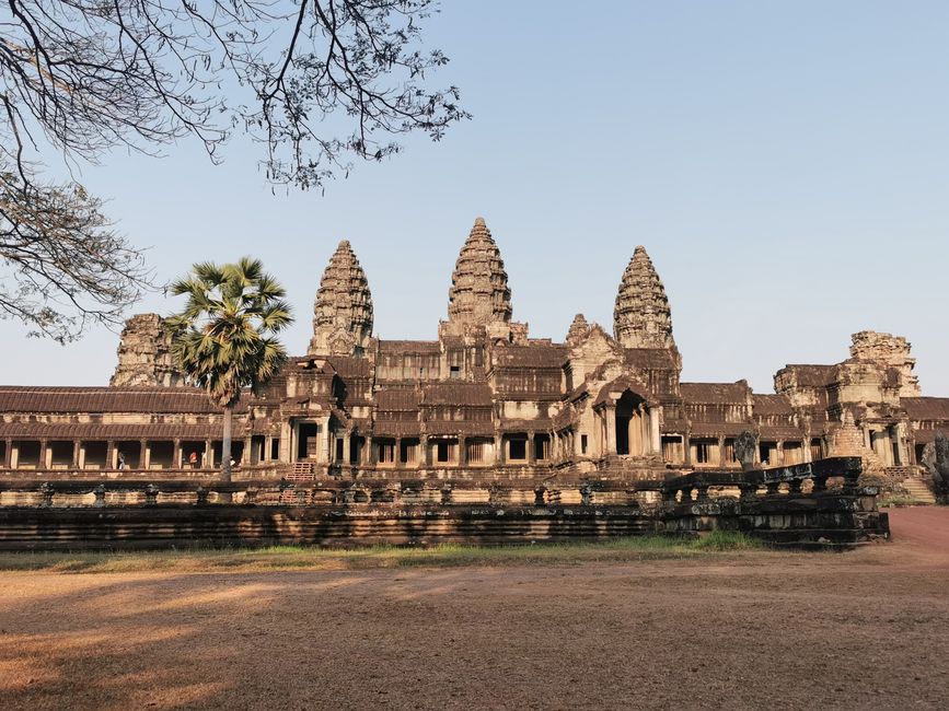 On Temple Tour in Siem Reap