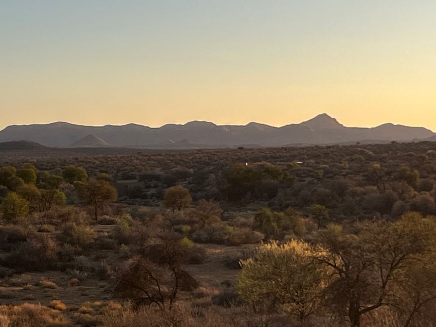 Dirección a Windhoek