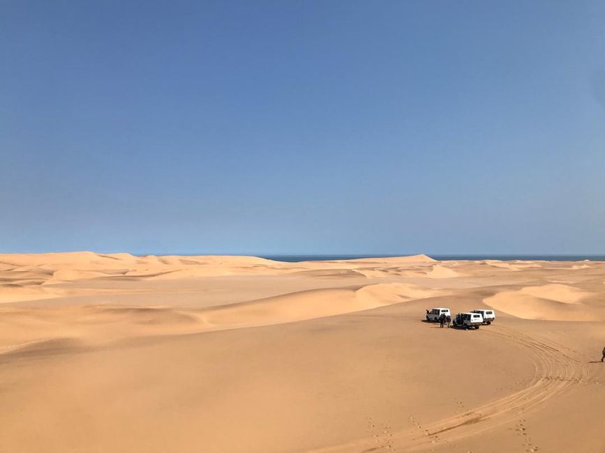 Ankunft in Namibia