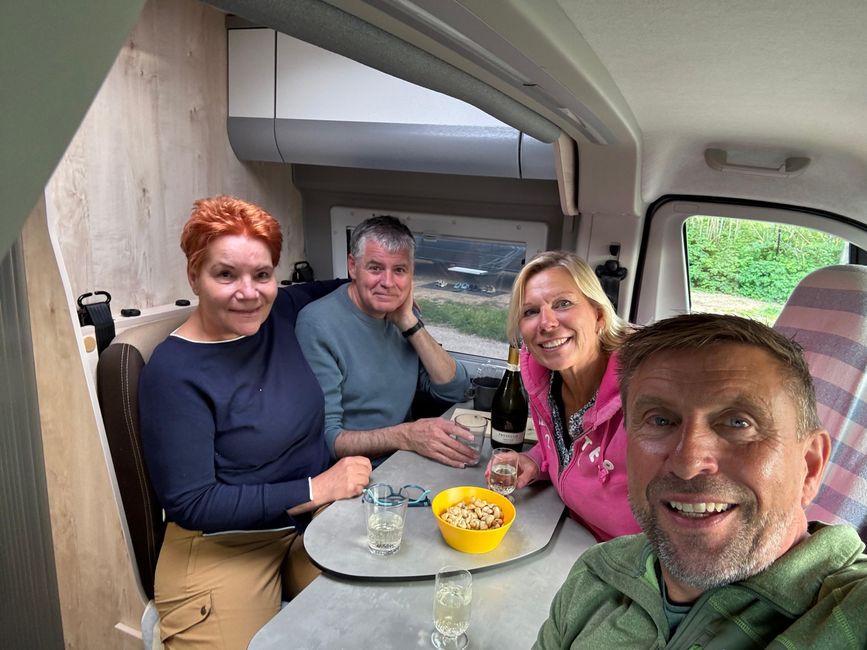 Renate und Gerd - Weltenbummler aus Österreich, die wir in Marokko kennengelernt haben