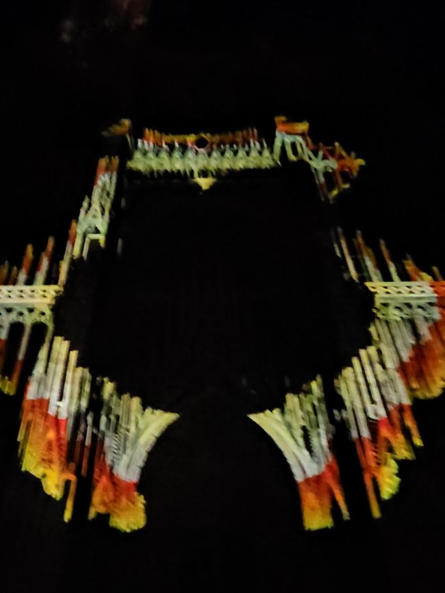 2026 - August - Lichtshow am Straßburger Münster