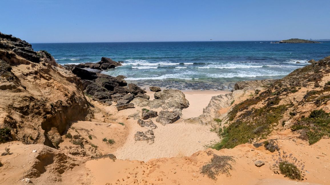 11. Étape de Villa Nova de Milfontes à Porto Covo