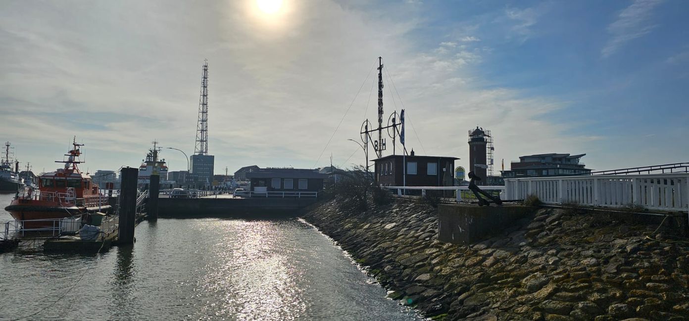 Un día hermoso en Cuxhaven
