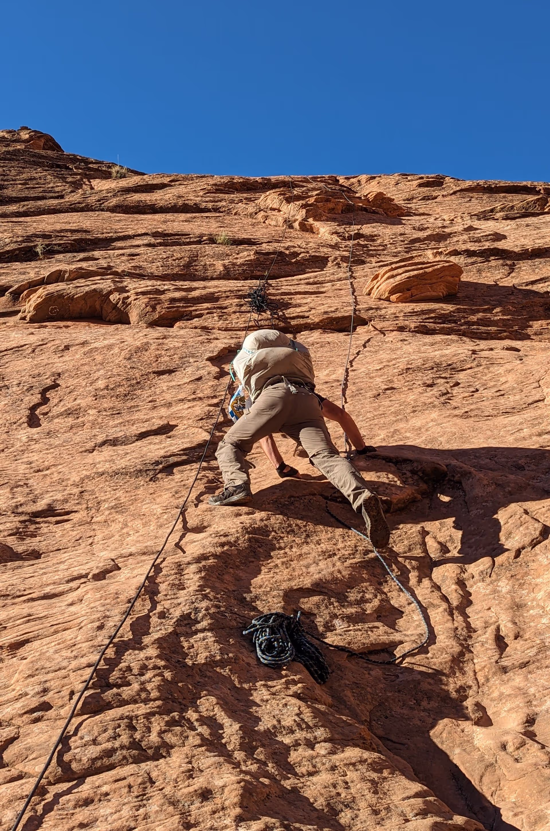 Jacob Hamblin Arch - ascent