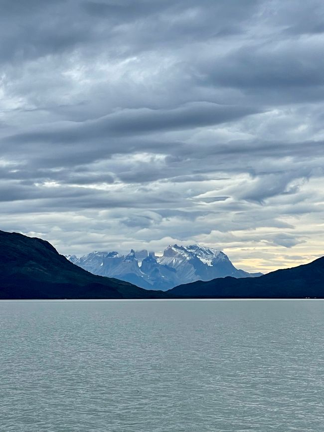 Erster Blick auf den Torres del Paine 🥰