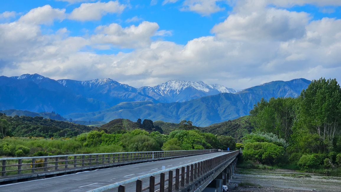 Christchurch - Ohau Point - Blenheim