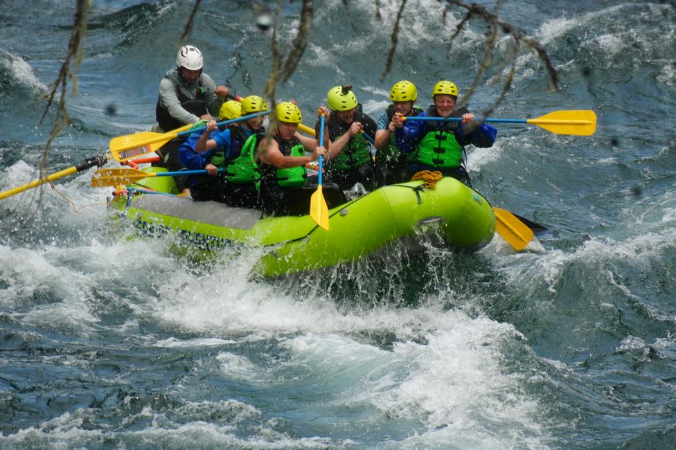 Tag 11: Wildwasser-Rafting