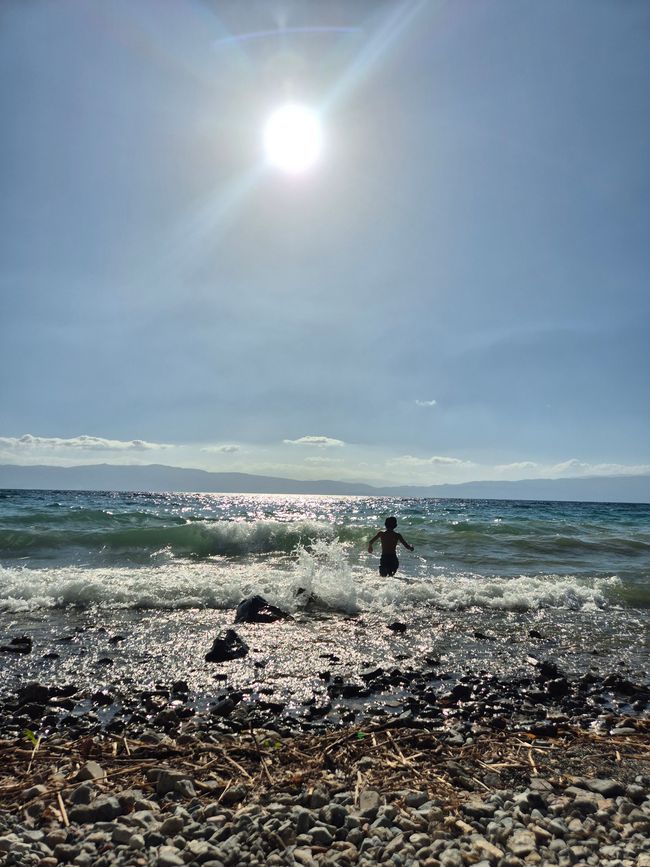 Lac d'Ohrid Macédoine du Nord