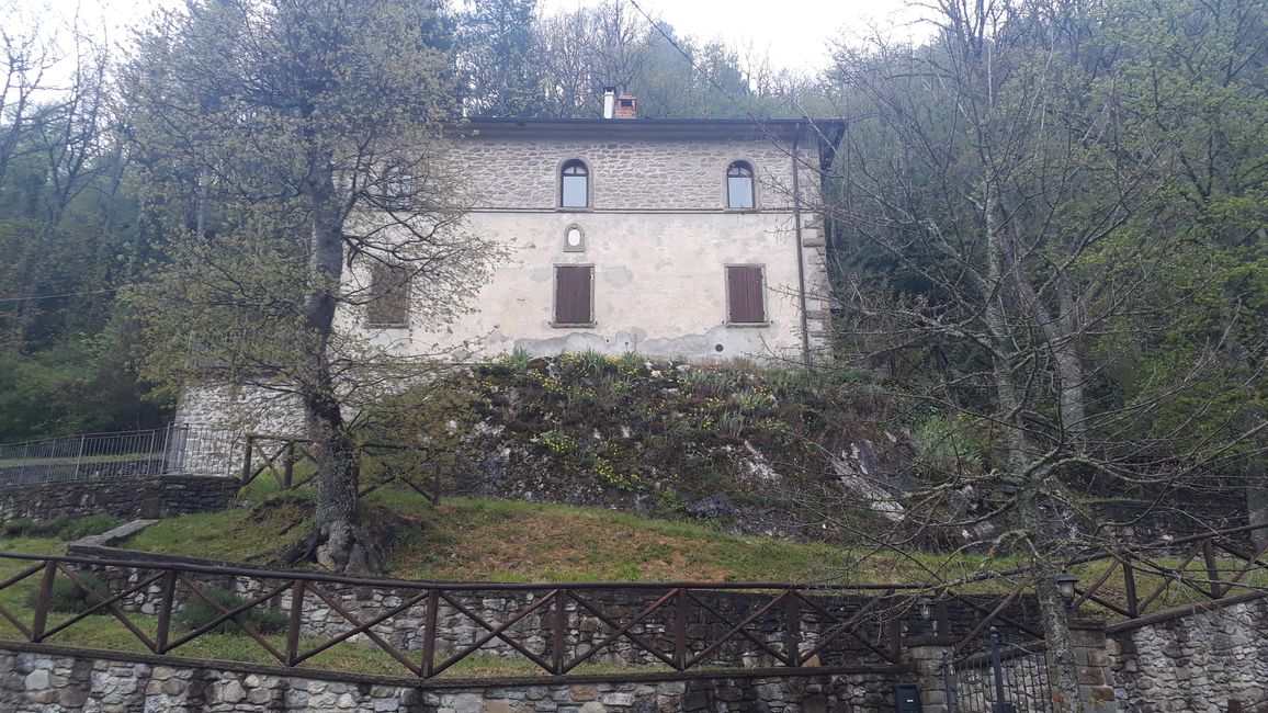 7. Tag Chiusi della Verna: geruhsamer Tag im Franziskanerinnen-Kloster
