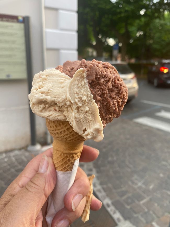 und zum Abschluß mein Eis