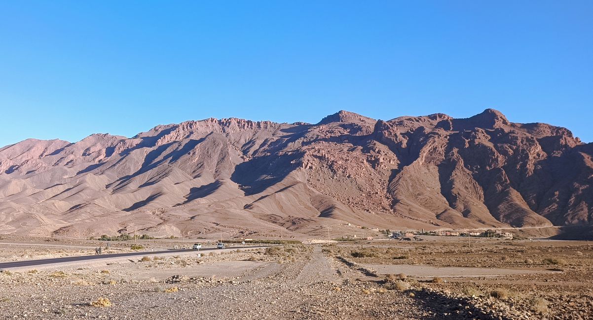 On the way to the Sahara