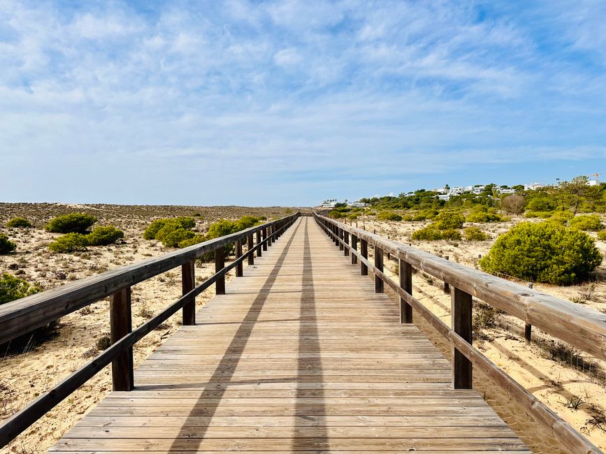 Von Praia do Garrão Nascente bis Praia do Ancão – Ein Strandspaziergang an der Algarve