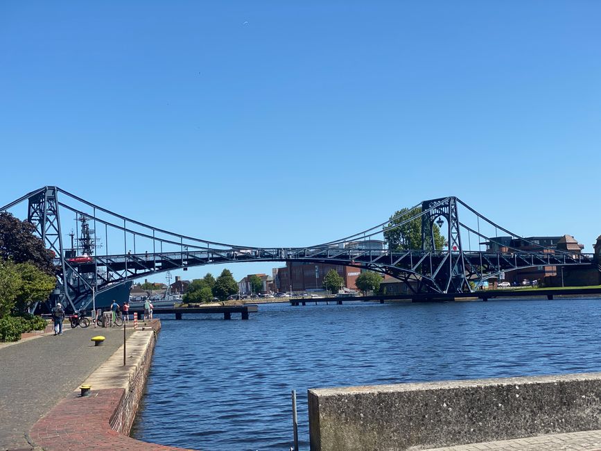 Die Brücke zum Südstrand