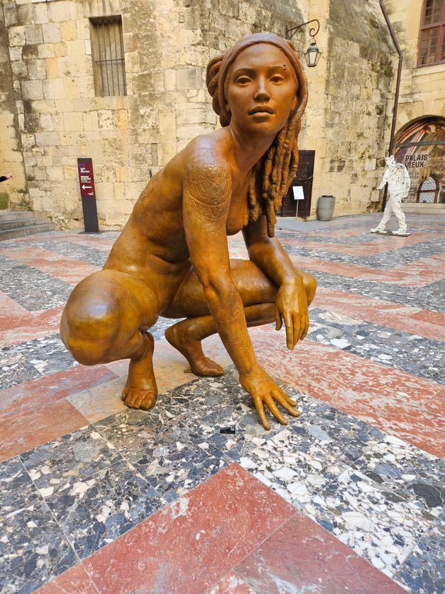 Scultura in bronzo a Narbonne