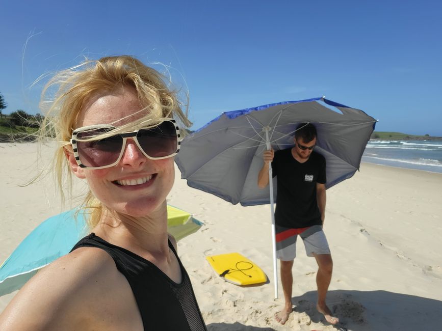 ab aufs Bodyboard und rein ins Wasser!