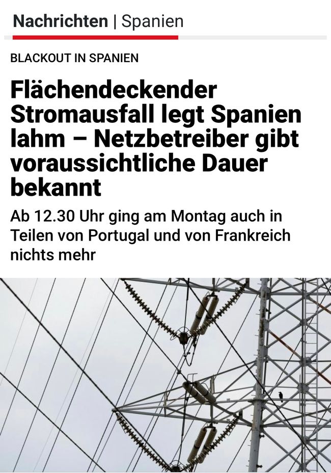 Abschied, Mataró und Stromausfall der (fast) alles lahmlegte