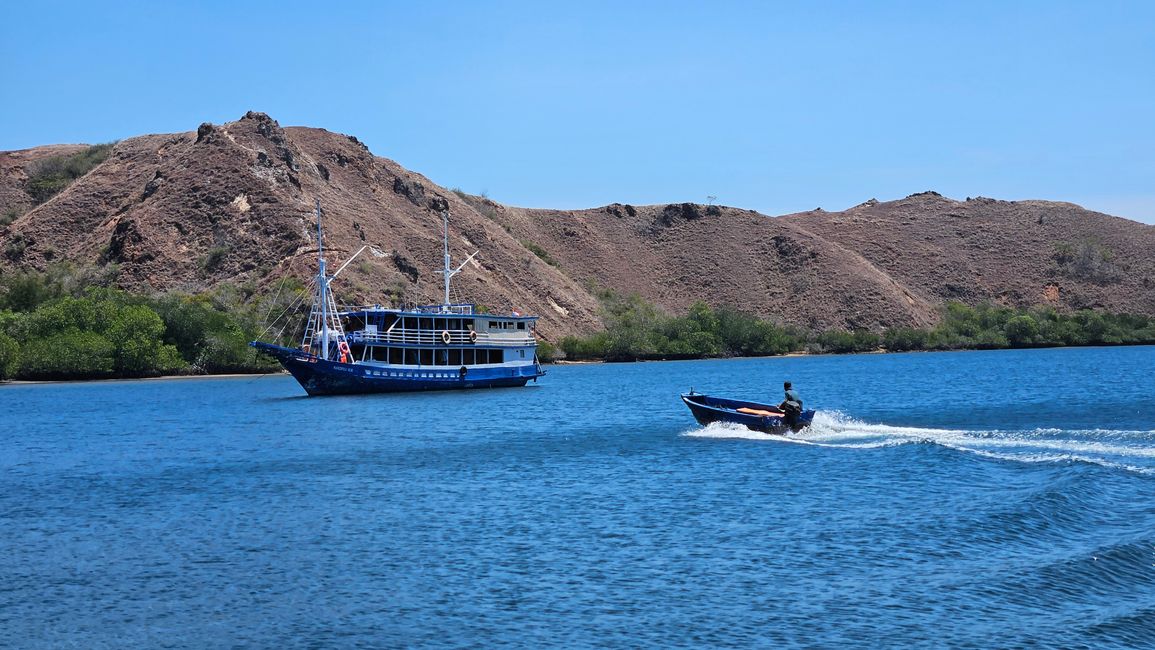 Auf der Marcopolo Blue von Lombok nach Flores