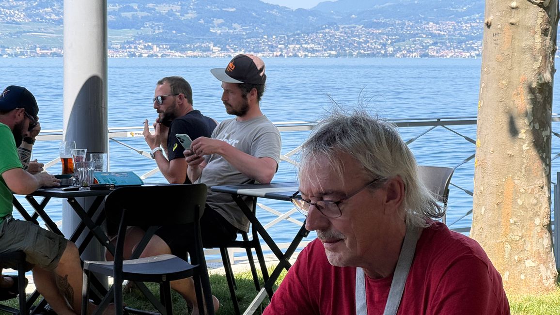 Mähringen nach Thonon les Bains am Genfer See
