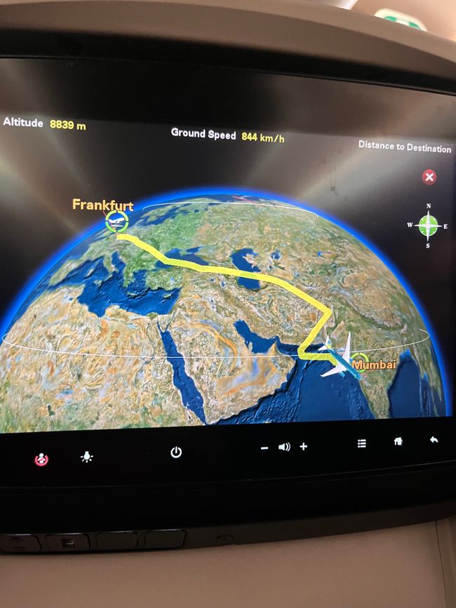 Meine Flugstrecke 
