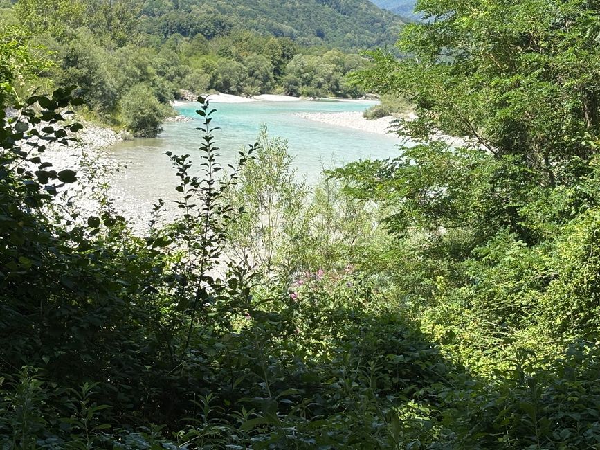 Soca- Tag 2 bis Bovec
