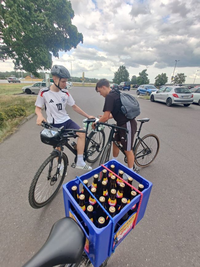 Tag 1 Grenzgang ( Hinfahrt)