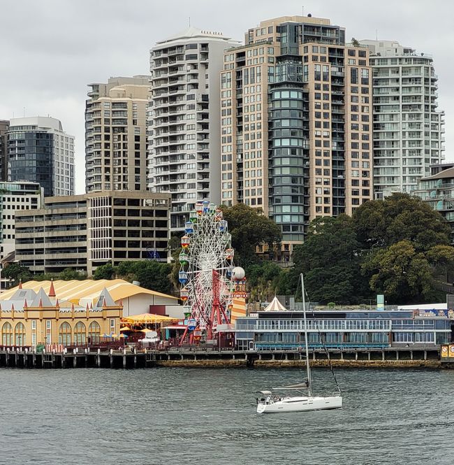Tag 97/98 (Sydney) und 99 bis 101 (Seetage) von 175: Kreuzfahrt rund um die Welt - Sydney/Australien und Seetage