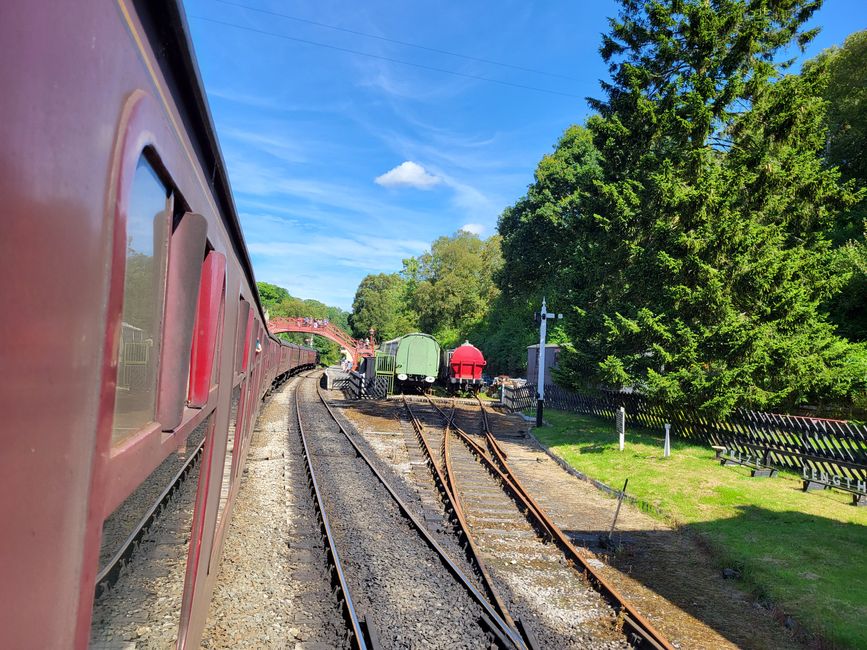 North Yorkshire Moors Railway from Pickering to Whitby - on the Hogwarts Express through Hogsmeade